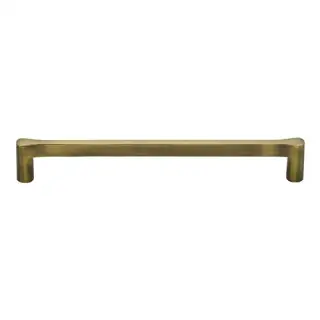C3346 192-AT M&period;Marcus Heritage Brass Cabinet Pull Gio Design 192mm Antique Brass finish