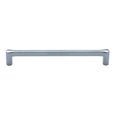 Click Here To Enlarge This Photo Of C3346 192-PC M&period;Marcus Heritage Brass Cabinet Pull Gio Design 192mm Polished Chrome finish