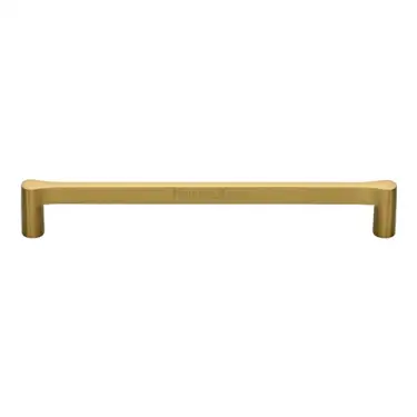 Click Here To Enlarge This Photo Of C3346 192-SB M&period;Marcus Heritage Brass Cabinet Pull Gio Design 192mm Satin Brass finish