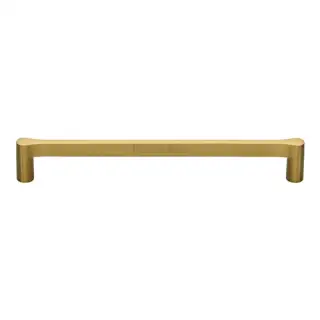 C3346 192-SB M&period;Marcus Heritage Brass Cabinet Pull Gio Design 192mm Satin Brass finish