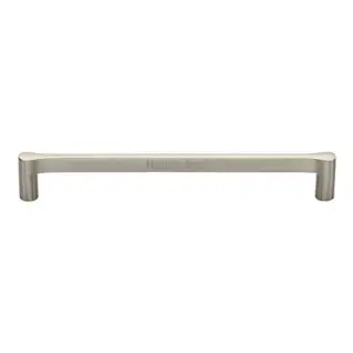 C3346 192-SN M&period;Marcus Heritage Brass Cabinet Pull Gio Design 192mm Satin Nickel finish