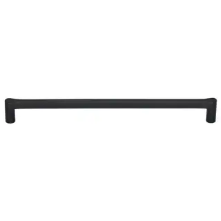C3346 256-BKMT M&period;Marcus Heritage Brass Cabinet Pull Gio Design 256mm Matt Black finish