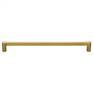 C3346 256-SB M&period;Marcus Heritage Brass Cabinet Pull Gio Design 256mm Satin Brass finish