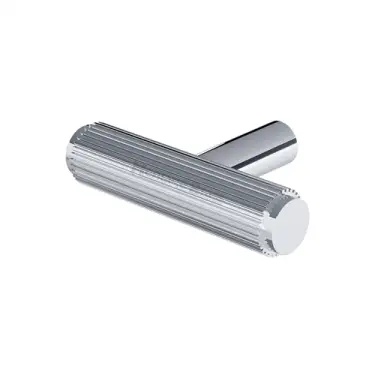 Click Here To Enlarge This Photo Of C4443-PC M&period;Marcus Heritage Brass Cabinet Knob Linear T-Bar Design 45mm Polished Chrome finish