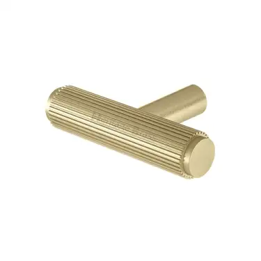Click Here To Enlarge This Photo Of C4443-SB M&period;Marcus Heritage Brass Cabinet Knob Linear T-Bar Design 45mm Satin Brass finish