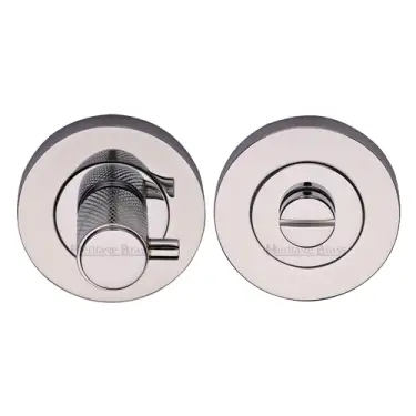 Click Here To Enlarge This Photo Of RS2032K-PC M&period;Marcus Heritage Brass Knurled Turn and Release with Peg Polished Chrome finish
