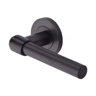 RS4650-MB M&period;Marcus Heritage Brass Linear Fountain Lever on Rose Matt Bronze finish