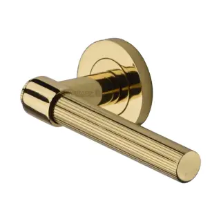 RS4650-PB M&period;Marcus Heritage Brass Linear Fountain Lever on Rose Polished Brass finish
