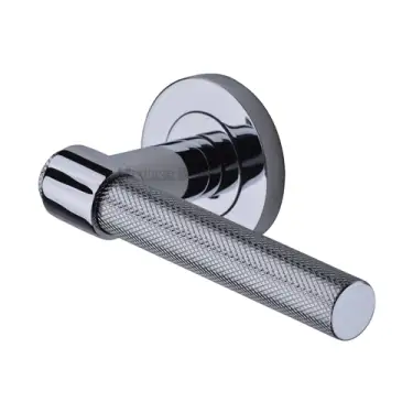 Click Here To Enlarge This Photo Of RS4655-PC M&period;Marcus Heritage Brass Knurled Fountain Lever on Rose Polished Chrome finish