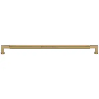 V1312 635-SB M&period;Marcus Heritage Brass Door Pull Handle Bauhaus Design 635mm Satin Brass Finish