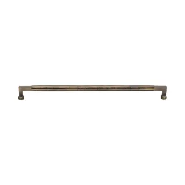 Click Here To Enlarge This Photo Of V1317 330-AT M&period;Marcus Heritage Brass Door Pull Handle Hammered Bauhaus Design 330mm Antique Brass finish