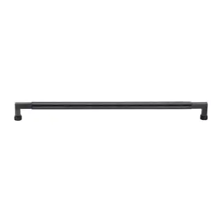 V1317 483-MB M&period;Marcus Heritage Brass Door Pull Handle Hammered Bauhaus Design 483mm Matt Bronze finish