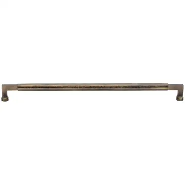 Click Here To Enlarge This Photo Of V1317 635-AT M&period;Marcus Heritage Brass Door Pull Handle Hammered Bauhaus Design 635mm Antique Brass finish