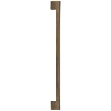 Click Here To Enlarge This Photo Of V1390 636-AT M&period;Marcus Heritage Brass Door Pull Handle Metro Design 636mm Antique Brass Finish