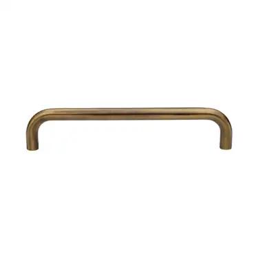 Click Here To Enlarge This Photo Of V1475 320-AT M&period;Marcus Heritage Brass Door Pull Handle Tubular Design 320mm Antique Brass Finish