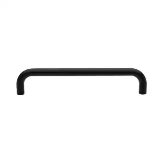 V1475 320-BKMT M&period;Marcus Heritage Brass Door Pull Handle Tubular Design 320mm Matt Black finish