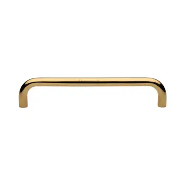 Click Here To Enlarge This Photo Of V1475 320-PB M&period;Marcus Heritage Brass Door Pull Handle Tubular Design 320mm Polished Brass finish