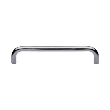 Click Here To Enlarge This Photo Of V1475 320-PC M&period;Marcus Heritage Brass Door Pull Handle Tubular Design 320mm Polished Chrome finish