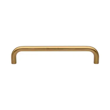 Click Here To Enlarge This Photo Of V1475 320-SB M&period;Marcus Heritage Brass Door Pull Handle Tubular Design 320mm Satin Brass finish