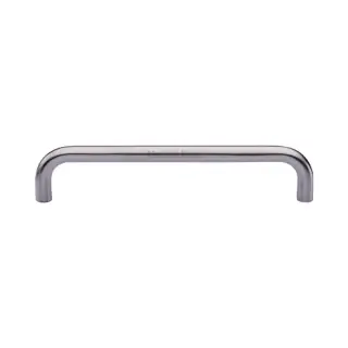 V1475 320-SC M&period;Marcus Heritage Brass Door Pull Handle Tubular Design 320mm Satin Chrome finish