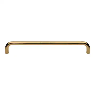 Click Here To Enlarge This Photo Of V1475 444-PB M&period;Marcus Heritage Brass Door Pull Handle Tubular Design 444mm Polished Brass finish