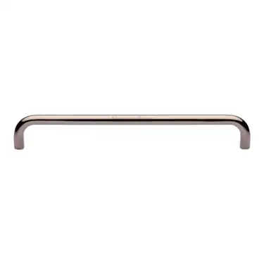 Click Here To Enlarge This Photo Of V1475 444-PNF M&period;Marcus Heritage Brass Door Pull Handle Tubular Design 444mm Polished Nickel finish