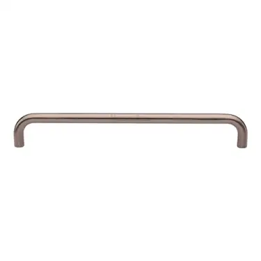 Click Here To Enlarge This Photo Of V1475 444-SN M&period;Marcus Heritage Brass Door Pull Handle Tubular Design 444mm Satin Nickel finish
