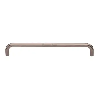 V1475 444-SN M&period;Marcus Heritage Brass Door Pull Handle Tubular Design 444mm Satin Nickel finish