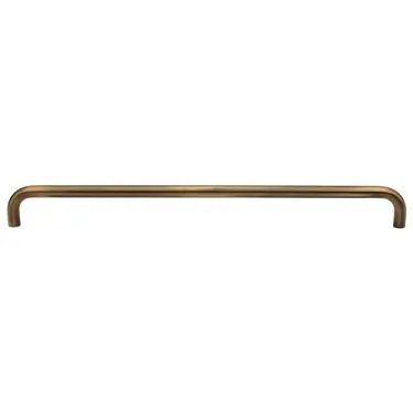 Click Here To Enlarge This Photo Of V1475 620-AT M&period;Marcus Heritage Brass Door Pull Handle Tubular Design 620mm Antique Brass Finish