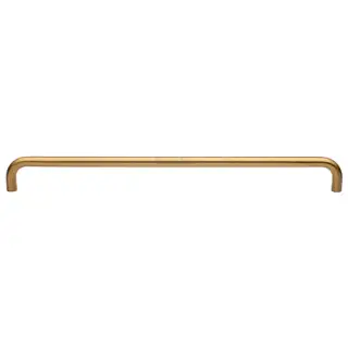 V1475 620-SB M&period;Marcus Heritage Brass Door Pull Handle Tubular Design 620mm Satin Brass finish
