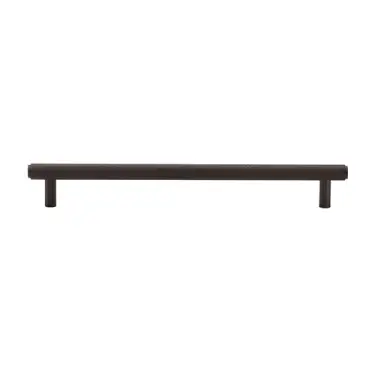 Click Here To Enlarge This Photo Of V4458 192-MB M&period;Marcus Heritage Brass Cabinet Pull Complete Knurl Design 192mm CTC Matt Bronze finish