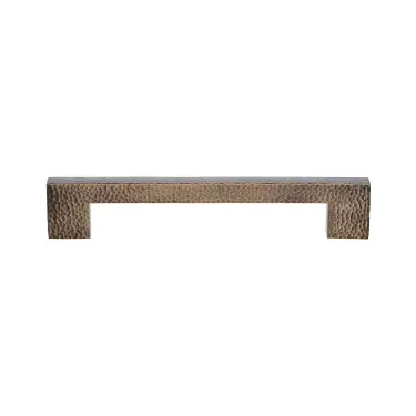 Click Here To Enlarge This Photo Of V1395 305-AT Heritage Brass Door Pull Handle Metro Hammered Design 305mm Antique Brass Finish
