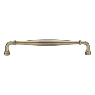 V3960 329-AT Heritage Brass Henley Traditional Door Pull 329mm Antique Brass finish