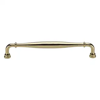 V3960 329-PB Heritage Brass Henley Traditional Door Pull 329mm Polished Brass finish