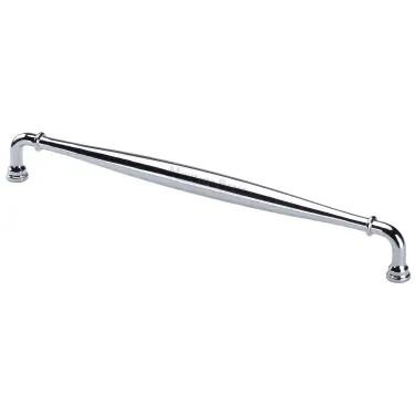Click Here To Enlarge This Photo Of V3960 481-PC Heritage Brass  Henley Traditional Door Pull 481mm Polished Chrome finish