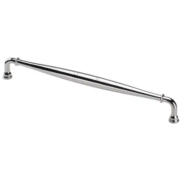 Click Here To Enlarge This Photo Of V3960 481-PNF Heritage Brass  Henley Traditional Door Pull 481mm Polished Nickel finish
