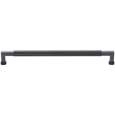 Click Here To Enlarge This Photo Of V1315 483-MB Heritage Brass Bauhaus Knurled Appliance Pull 483mm Matt Bronze Finish