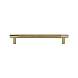 V1465 305-PB Heritage Brass Appliance Pull Knurled Design 305mm Polished Brass Finish
