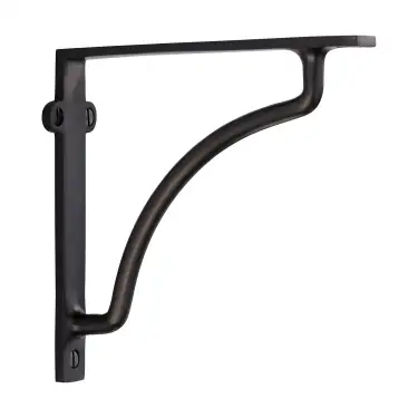 Click Here To Enlarge This Photo Of BR2120 6-MB Heritage Brass Cable Shelf Bracket 6" Matt Bronze finish
