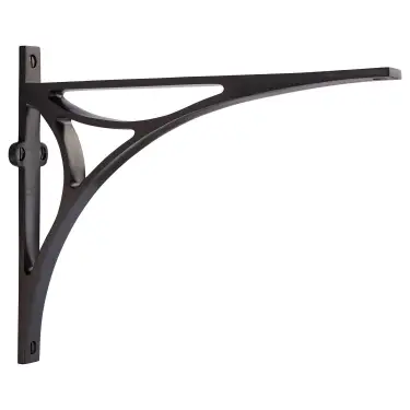 Click Here To Enlarge This Photo Of BR2190 10-MB Heritage Brass Bridge Shelf Bracket 10'' x 8'' Matt Bronze finish