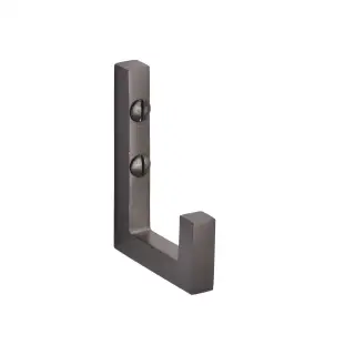 V1045-MB Heritage Brass Square Single Robe Hook Matt Bronze finish