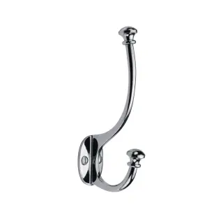 V1052-PC Heritage Brass Ball Hat And Coat Hook Polished Chrome finish