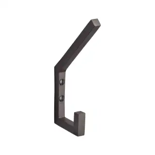V1055-MB Heritage Brass Square Double Robe Hook Matt Bronze finish