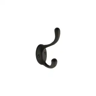 V1068 100-BKMT Heritage Brass Classic Small Hat & Coat Hook Matt Black finish