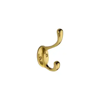 V1068 100-PB Heritage Brass Classic Small Hat & Coat Hook Polished Brass finish