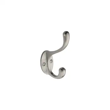 Click Here To Enlarge This Photo Of V1068 100-SC Heritage Brass Classic Small Hat & Coat Hook Satin Chrome finish