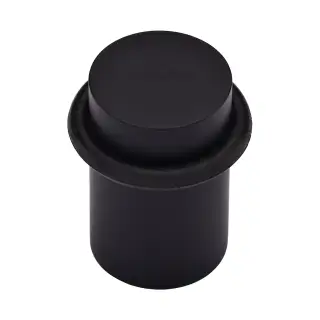 V1083-BKMT Heritage Brass Round Door Stop Matt Black finish