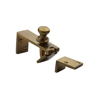 V1113-AT Heritage Brass Counter Flap Catch Antique Brass finish