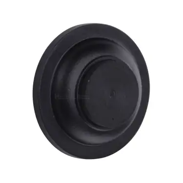 Click Here To Enlarge This Photo Of V1194-BKMT Heritage Brass Wall Mounted Door Stop Buffer Matt Black Finish