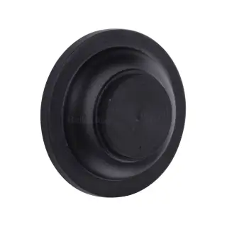 V1194-BKMT Heritage Brass Wall Mounted Door Stop Buffer Matt Black Finish